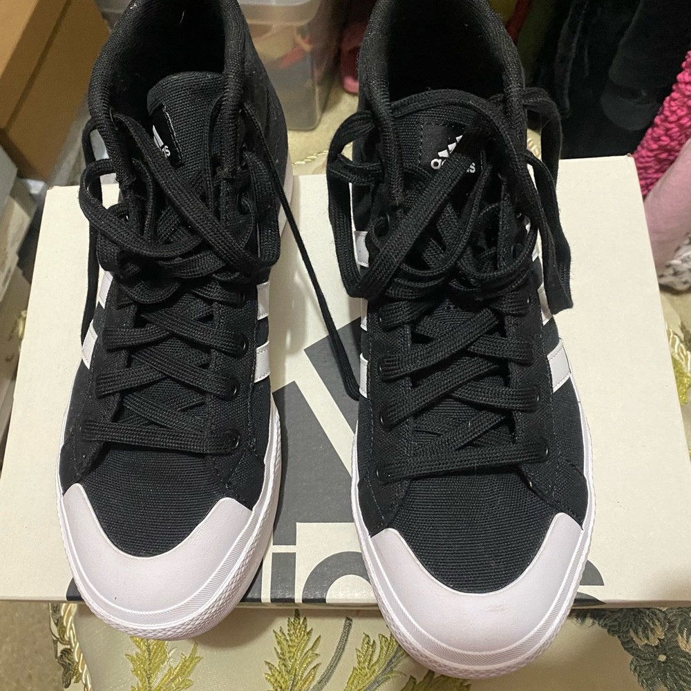 Black and white ADIDAS